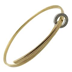 Jona Diamond Gold Tubogas Choker Necklace 7