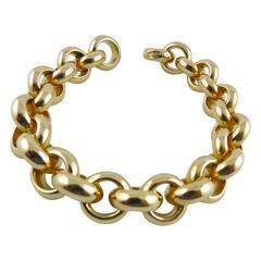 Jona Yellow Gold Link Bracelet 2
