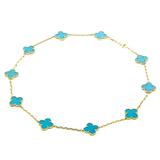 Van cleef arpels turquoise alhambra shop