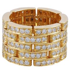 Cartier Nigeria Diamond Ruby Sapphire and Emerald Band Cartier Nigeria Diamond Ruby Sapphire and Emerald Band