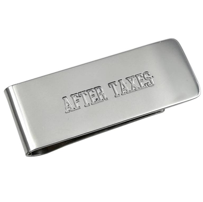 cartier money clip sterling silver