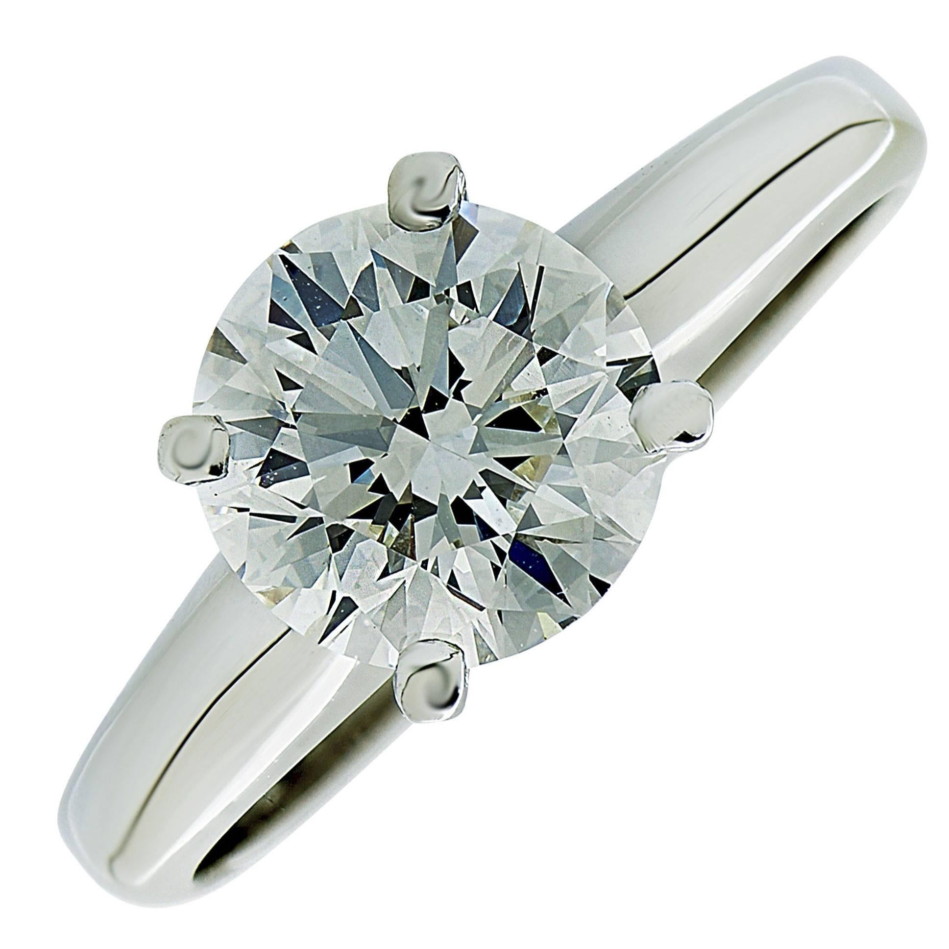 1.51 Carat I/SI1 GIA Diamond Engagement Ring