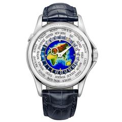 Patek Philippe ​World Time White Gold Mens Wristwatch