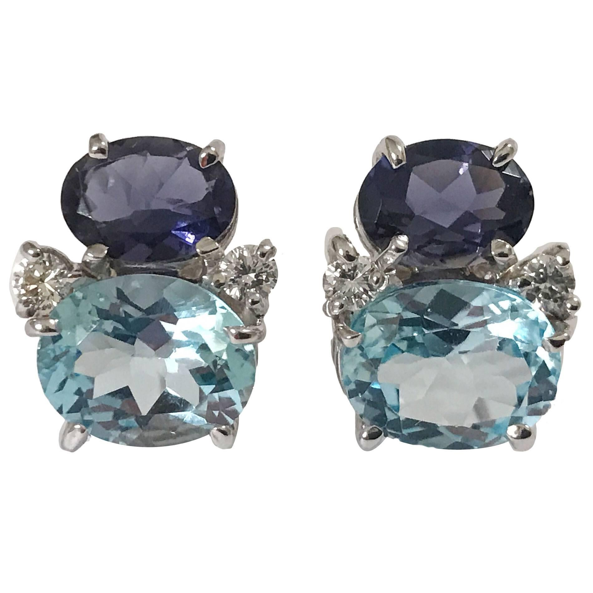 Gemstone Stud Earrings– Sargisons Jewellers