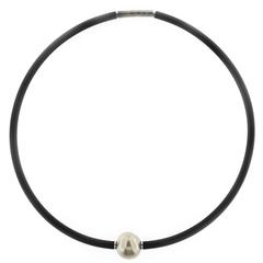 Jona South Sea Pearl Rubber Choker Necklace