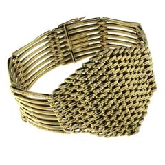 Victorian Gold Mesh Bracelet