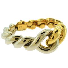 1950's Van Cleef & Arpels Love Nut Bangle 6