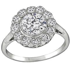 1.17 Carat Diamond Engagement Ring