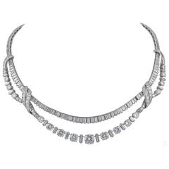 1950's Diamond Necklace 5
