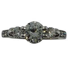 1.07 carat Diamond Engagement Ring 10