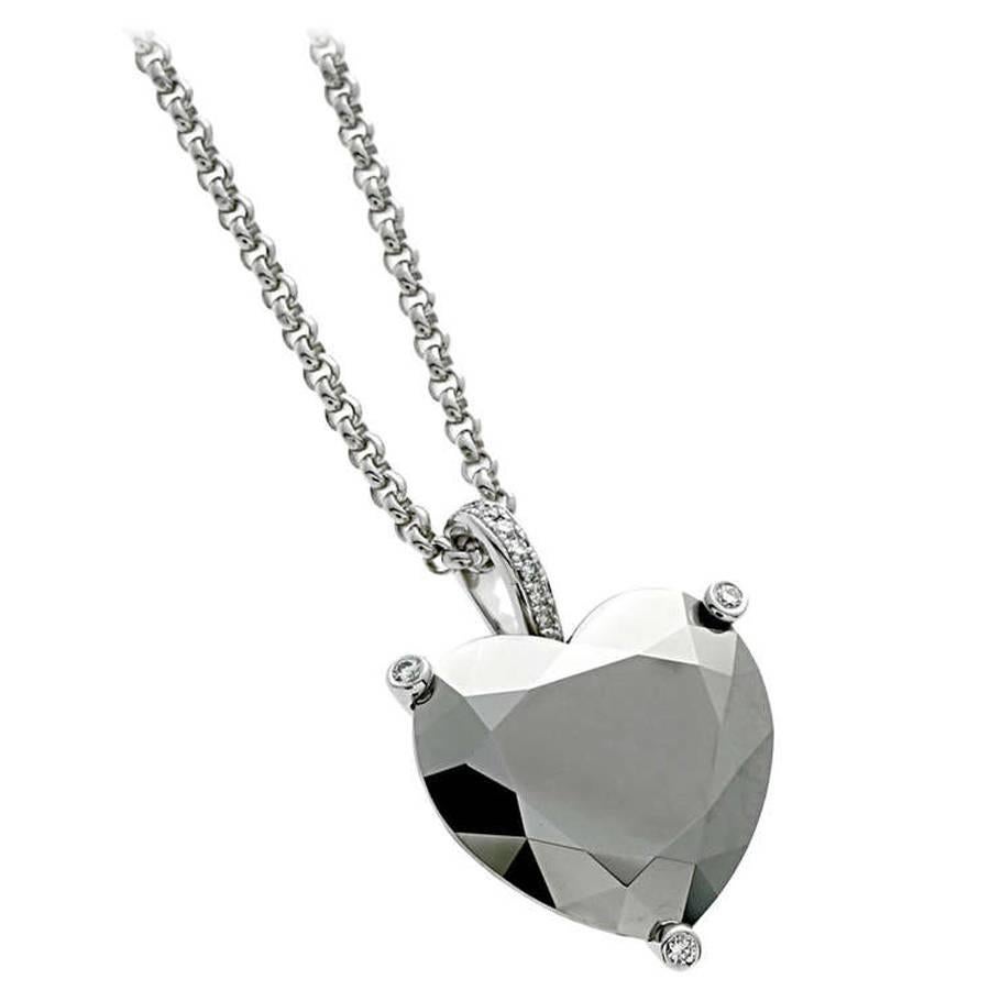 Chopard Diamond Gold Heart Necklace