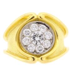 Leo de Vroomen Anillo pavé de diamantes