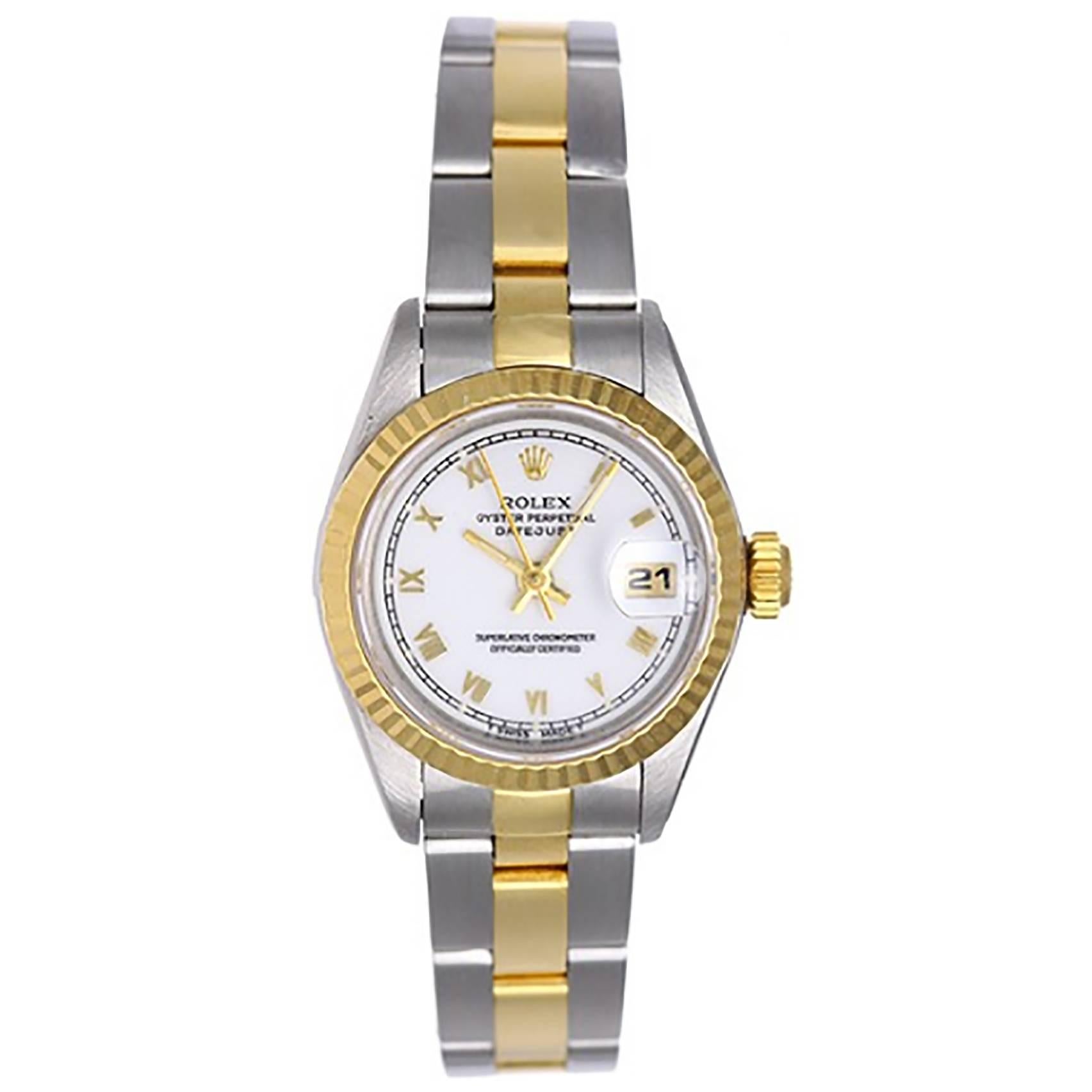 Rolex Ladies Datejust 2-Tone Watch 69173