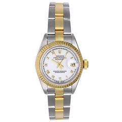 Rolex Ladies Datejust 2-Tone Watch 69173 2