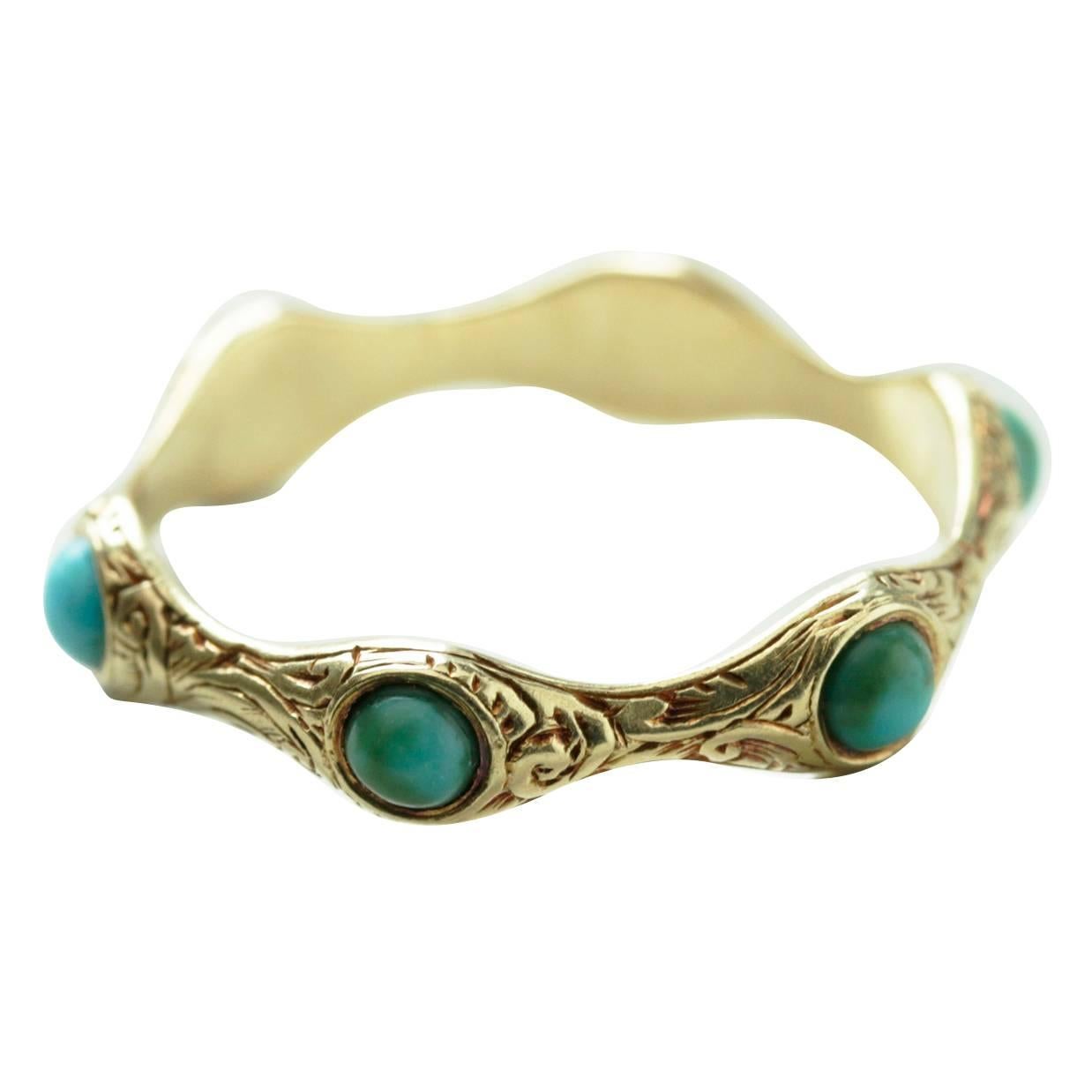 Early 19th Century Turquoise Eternity Ring