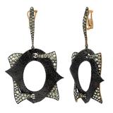 Quarz Gold Drop Earrings