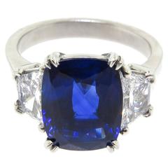 Sapphire Diamond Ring