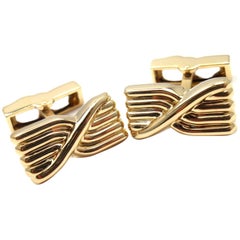Tiffany & Co Yellow Gold Cufflinks