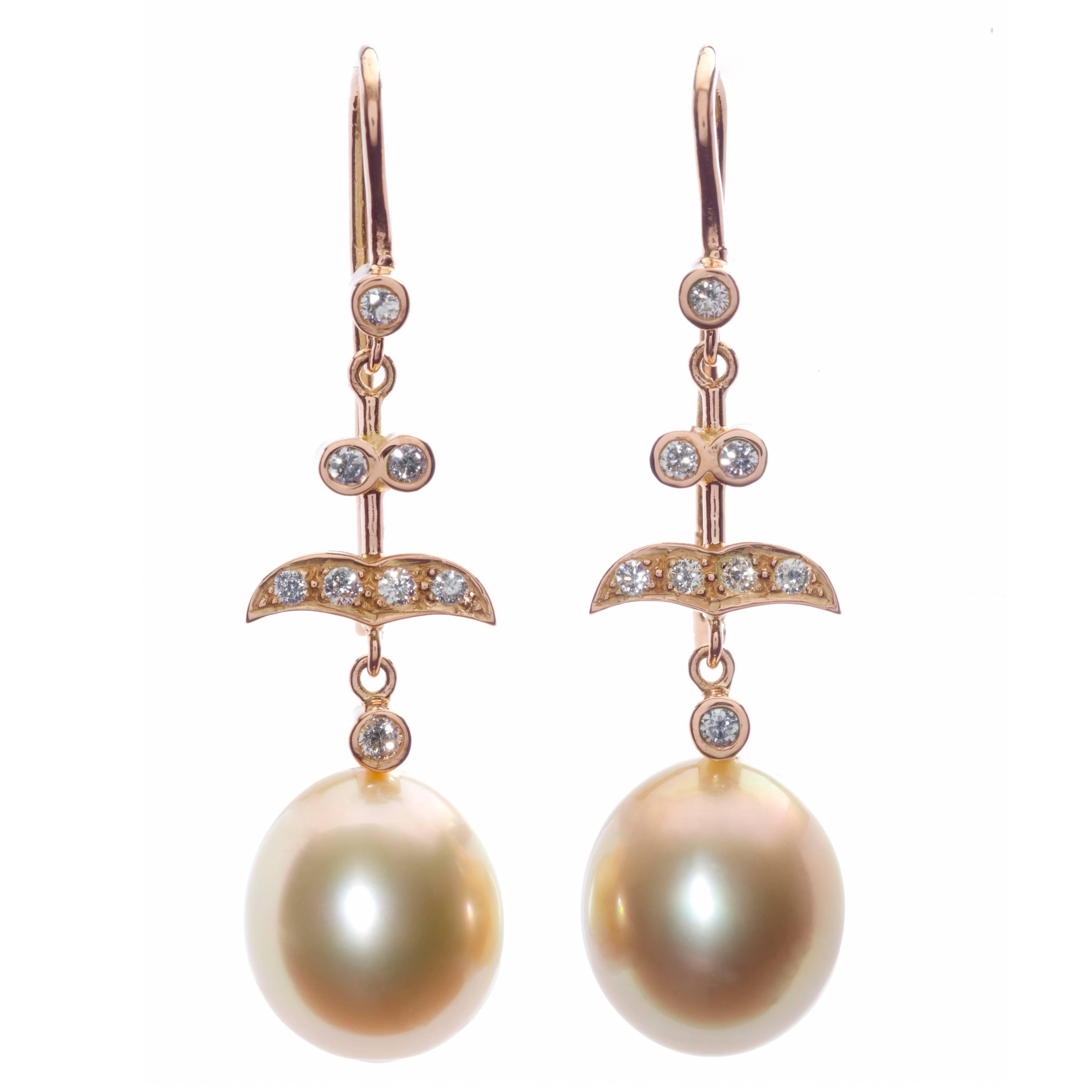 Contemporary Garnazelle Earings, "Olympia" For Sale