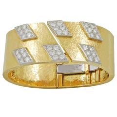 David Webb Gold and Diamond Bracelet 6