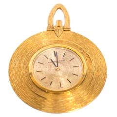 Vintage Audemars Piguet Yellow Gold Automatic Movement Pocket Watch Pendant