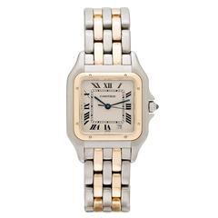 Cartier Two-Tone Gold 
Steel Panthère Watch
