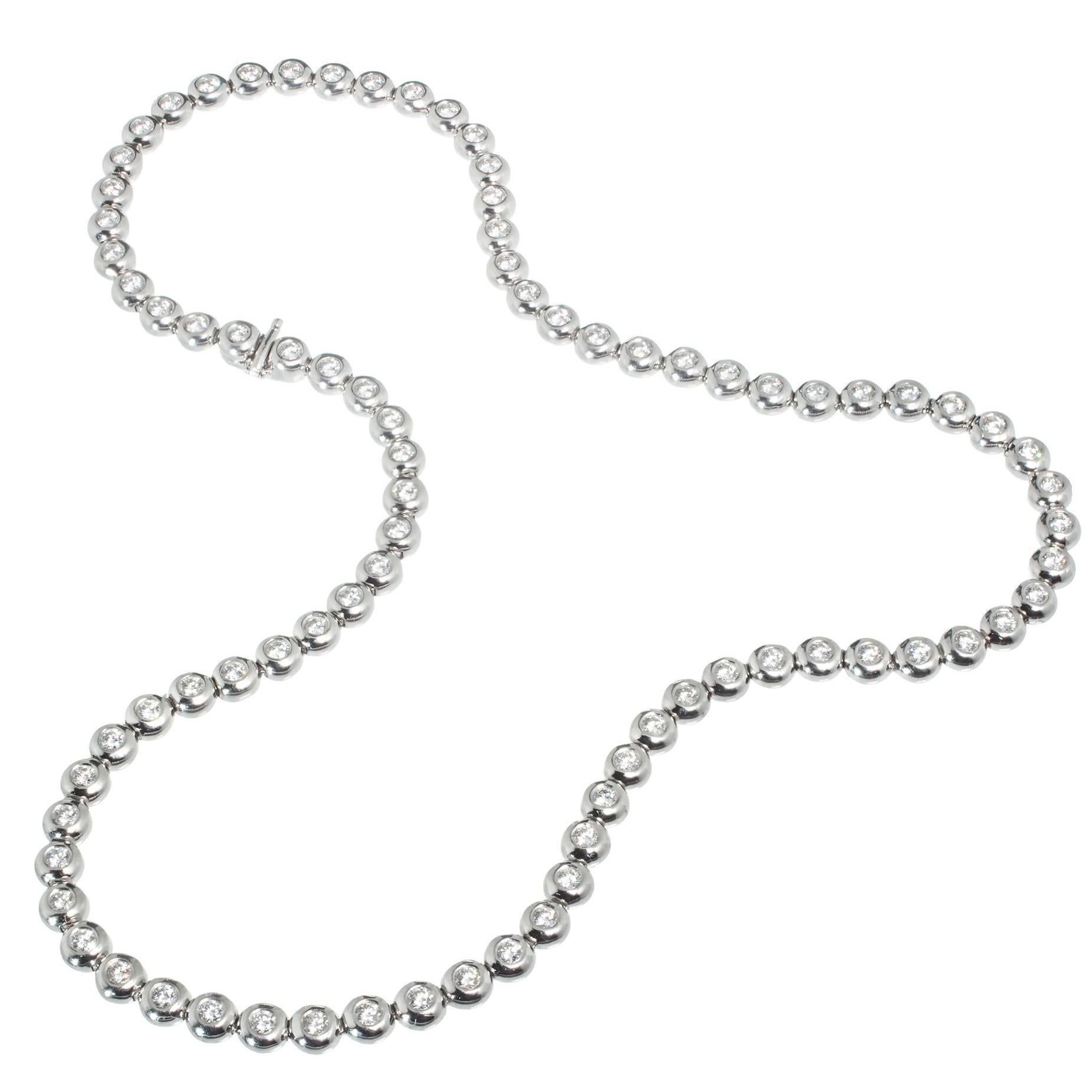 Roman Malakov, 51.48 Carat Diamond Necklace For Sale at 1stdibs | Diamond  necklace tiffany, Diamond, Fancy diamonds