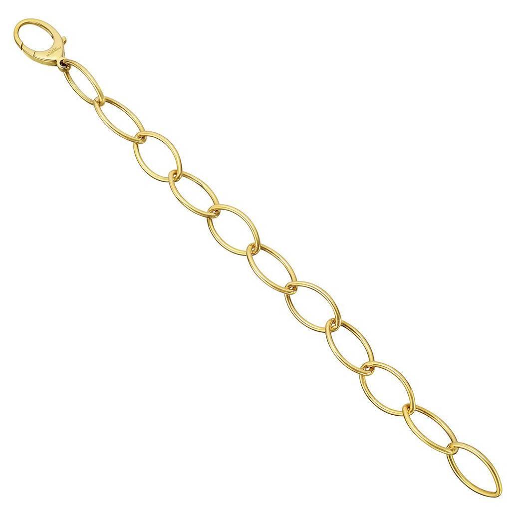 Tiffany and Co. Gold Oval Link Bracelet at 1stdibs