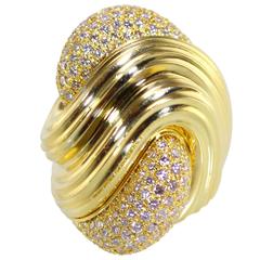 Henry Dunay Diamond Gold Ring