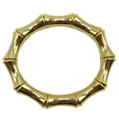 Gucci Bamboo Gold Bangle Bracelet 10