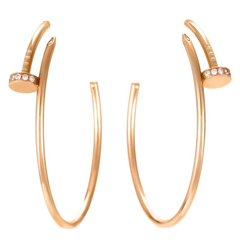 cartier nail earrings price