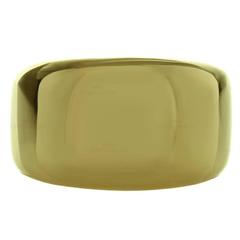 Cartier Gold Wide Dome Band Ring