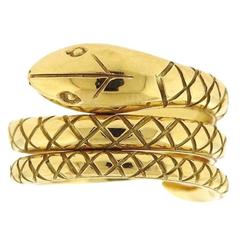  Temple St. Clair Serpent Gold Snake Ring