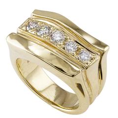 Rigoberto Diamond Gold Ring 8