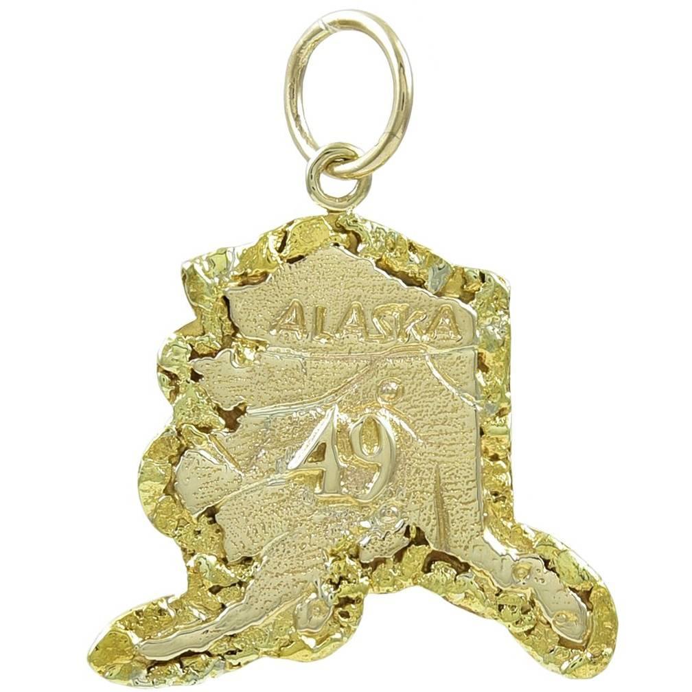 Alaska Gold Charm