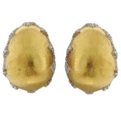 Classic Buccellati Gold Dome Earrings