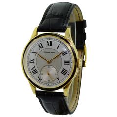 Vintage Tiffany & Co. by International Watch Co. Gold Wrist Watch