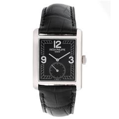 Vintage Patek Philippe White Gold Gondolo Manual Wristwatch Ref 5014J
