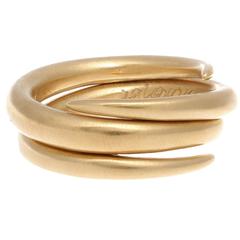 Vintage 2 Part Gold Intertwining Rings