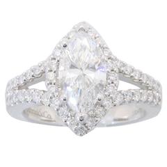 Gabriel & Co. GIA Certified Diamond Ring