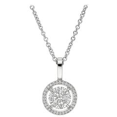 Betteridge 1.61 Carat Round Brilliant Diamond Halo platinum Pendant