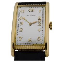 Tiffany & Co. by International Watch Co. Yellow Gold Wristwatch 5