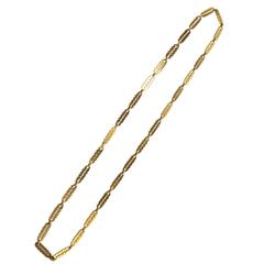M. Gerard Gold Link Necklace Bracelet Combination