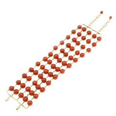 Corals Gold Bracelet