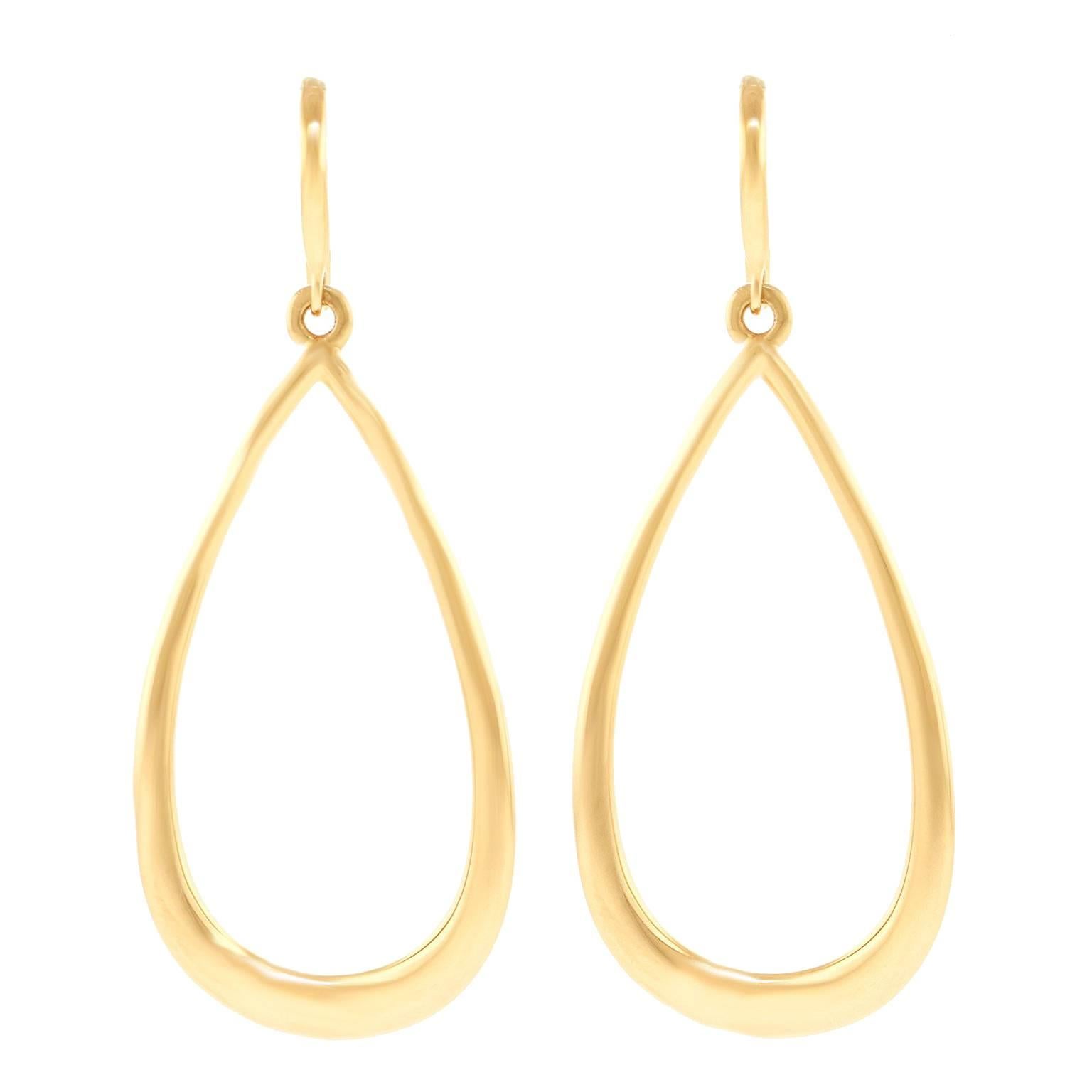 Tiffany & Co. Gold Hoop Earrings