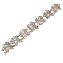 Tiffany & Co. Sterling silver Bull Frogs Bracelet 5