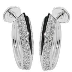 Cartier Panthere Diamond Onyx Gold Earrings 9