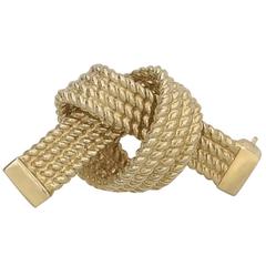 Tiffany 
Co. Gold Knot Pin