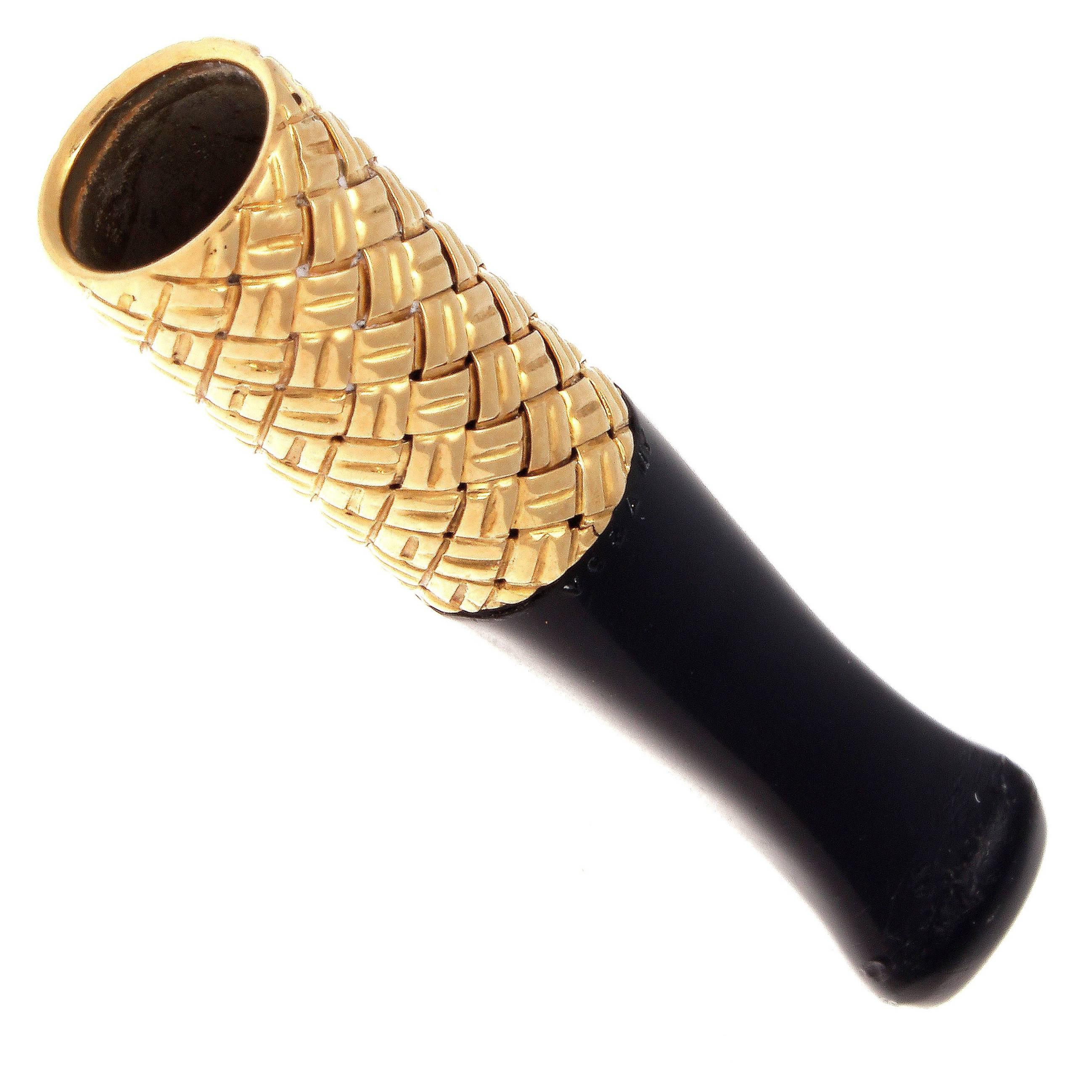 Van Cleef & Arpels Ebony Gold Cigarette Holder