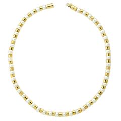 Chanel Pearl Bead Gold Necklace 12